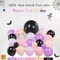 Two spooky Halloween Balloon Garland Arch Kit(Pink Black Purple)